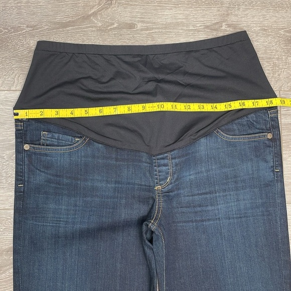 Citizens Of Humanity Maternity Jeans Ava Straight Leg Belly Panel Faith 32 - Picture 10 of 16